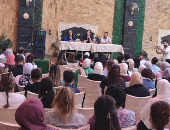 Ilham Ahmed discusses integration, future of Kurdish Language with educational s...