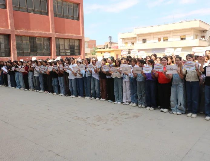 Derbasiyah youth call for constitutional recognition of Kurdish