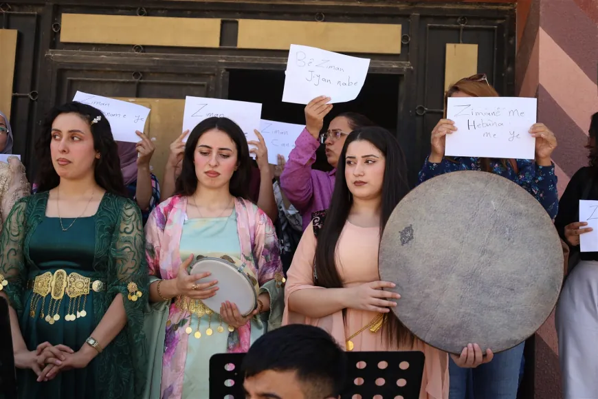 Zirkan, Hasakah residents demand official recognition of Kurdish