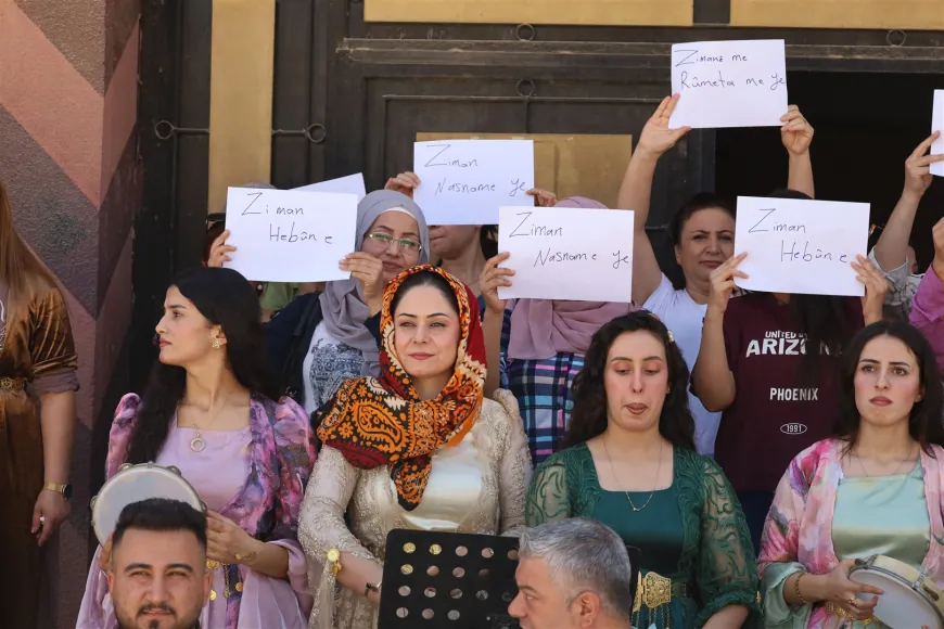 Zirkan, Hasakah residents demand official recognition of Kurdish