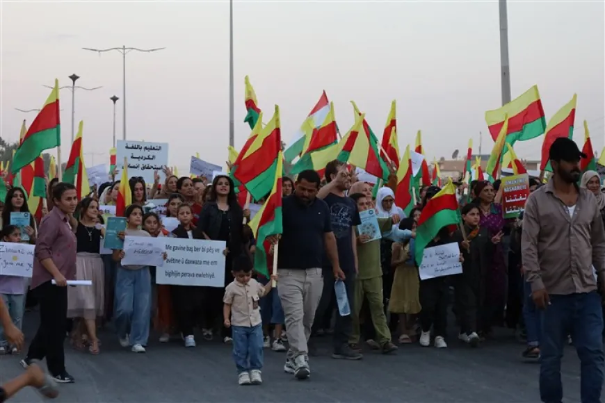 Hasakah residents reject decision to limit Kurdish Language teaching