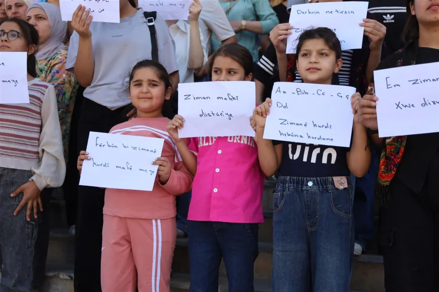 Hasakah, Kobani students demand expanded Kurdish-language education