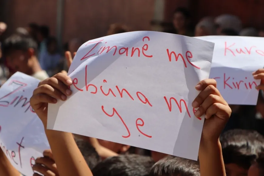Hasakah, Kobani students demand expanded Kurdish-language education