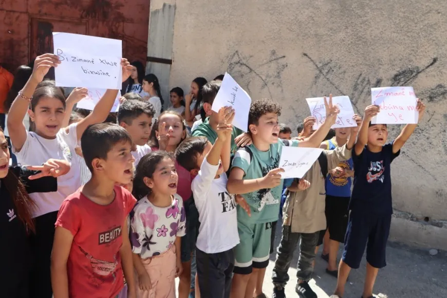 Hasakah, Kobani students demand expanded Kurdish-language education