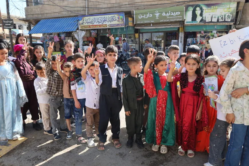 Activities in Jazira cities demand Kurdish-language education