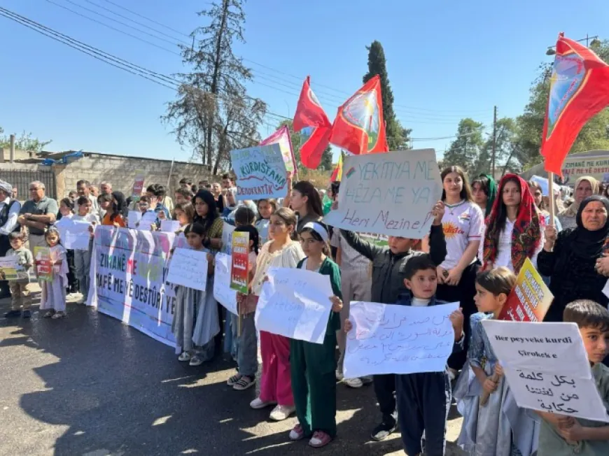 Activities in Jazira cities demand Kurdish-language education
