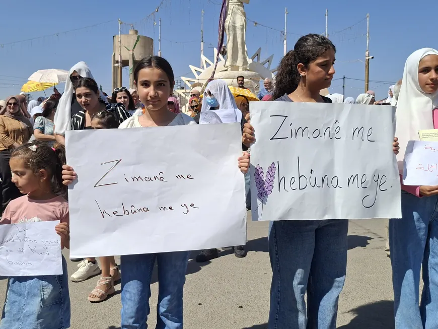 Activities in Jazira cities demand Kurdish-language education