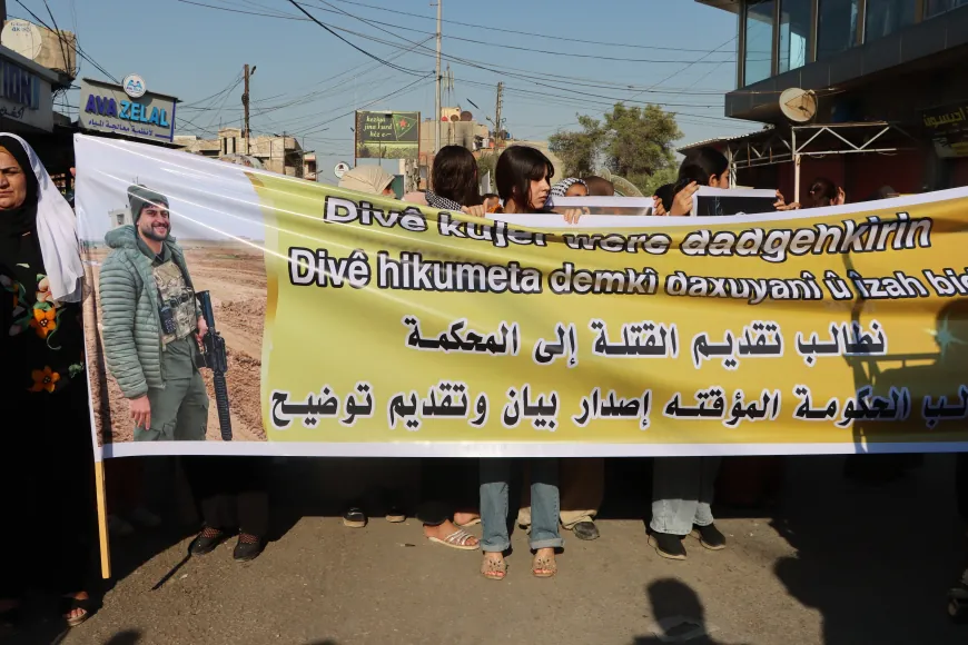 Popular protests in Hasakah cities condemn Sipan’s martyrdom and demand accountability