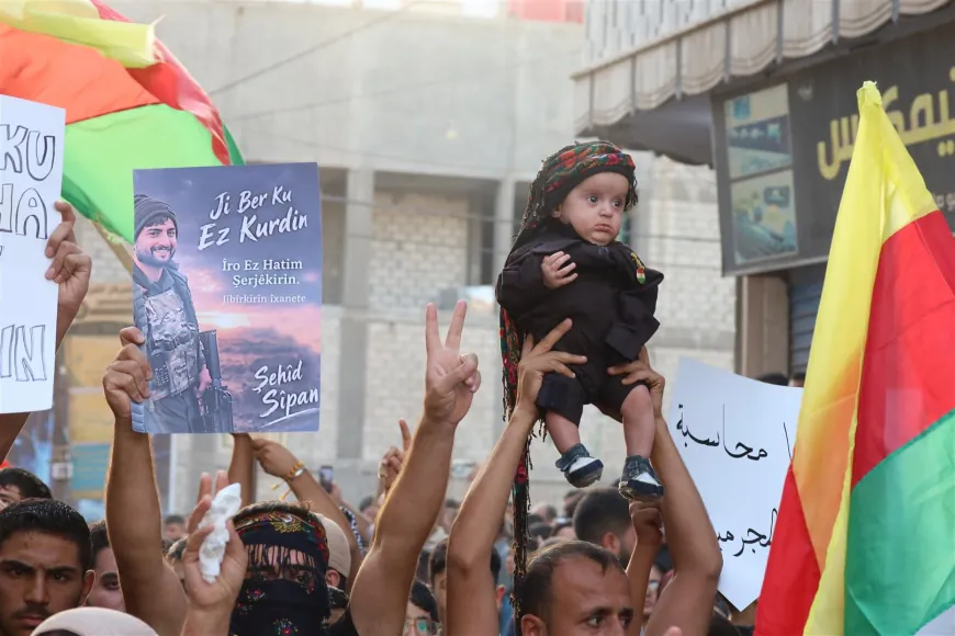 Popular protests in Hasakah cities condemn Sipan’s martyrdom and demand accountability