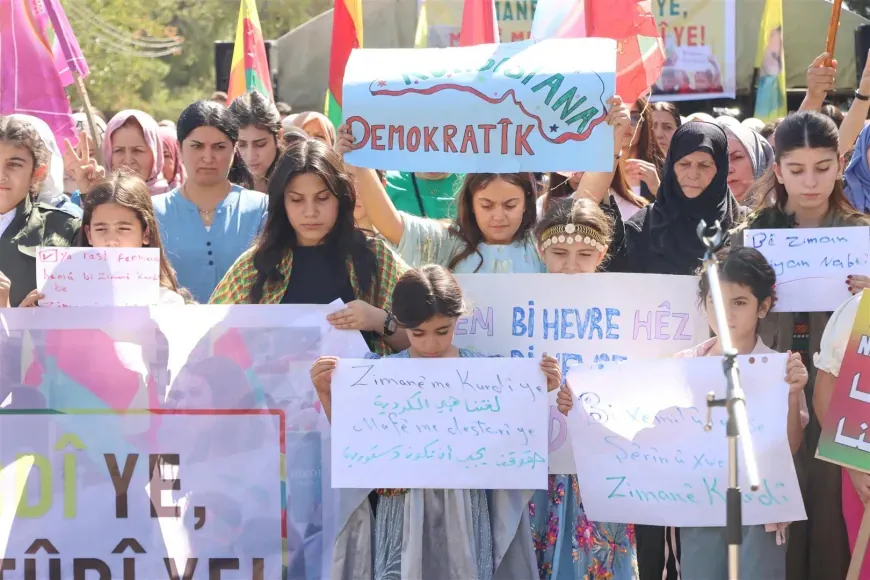 For third day.. Sit in tent in Derik demands Kurdish language education in schools 