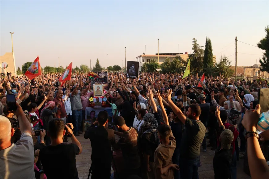 Thousands attend funeral of Martyr Sipan Hasakeh
