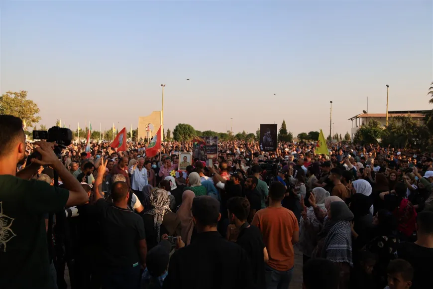 Thousands attend funeral of Martyr Sipan Hasakeh
