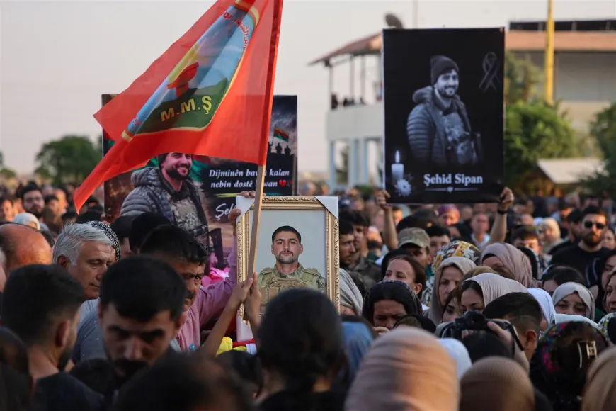 Thousands attend funeral of Martyr Sipan Hasakeh