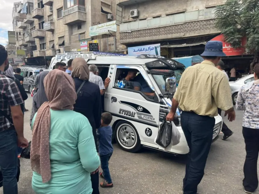 Fuel crisis disrupts transport in Hama, Hasakah as protests grow