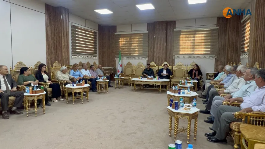 Mazloum Abdi Affirms during meeting with parties efforts to guarantee Education in mother tongue