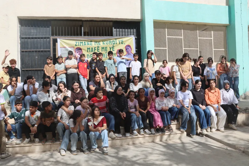 Students of Qamishlo, Derik, Rmelan demand education in Kurdish