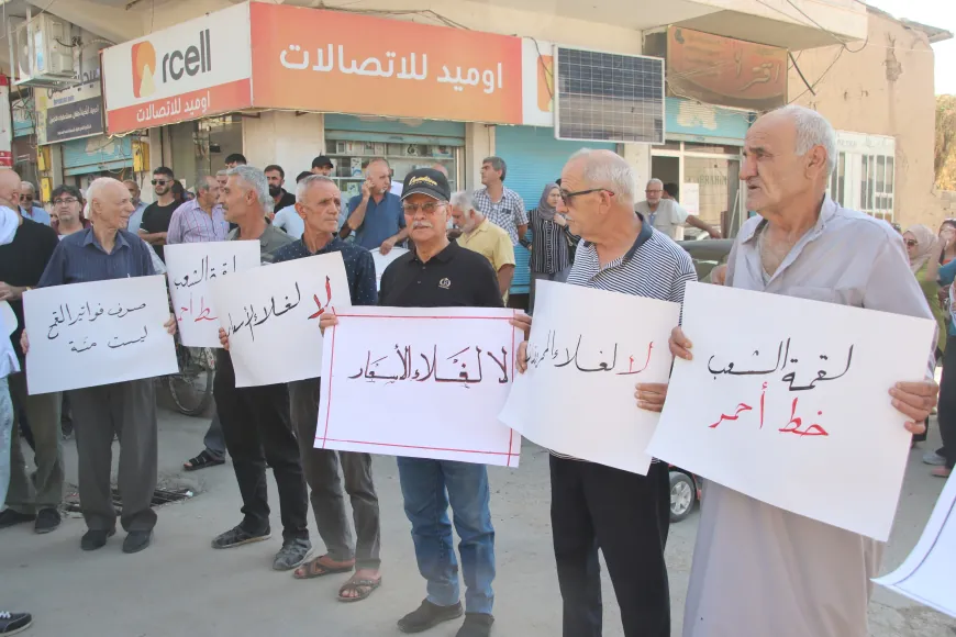 Protests in Hasakah, Amuda over fuel prices 