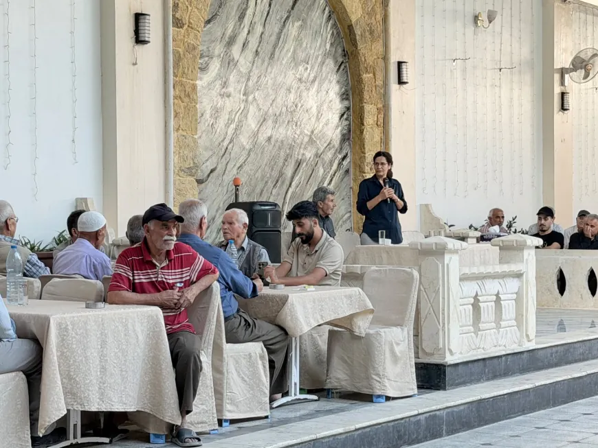 Ilham Ahmed meets Martyrs’ Families in Sheikh Maqsoud