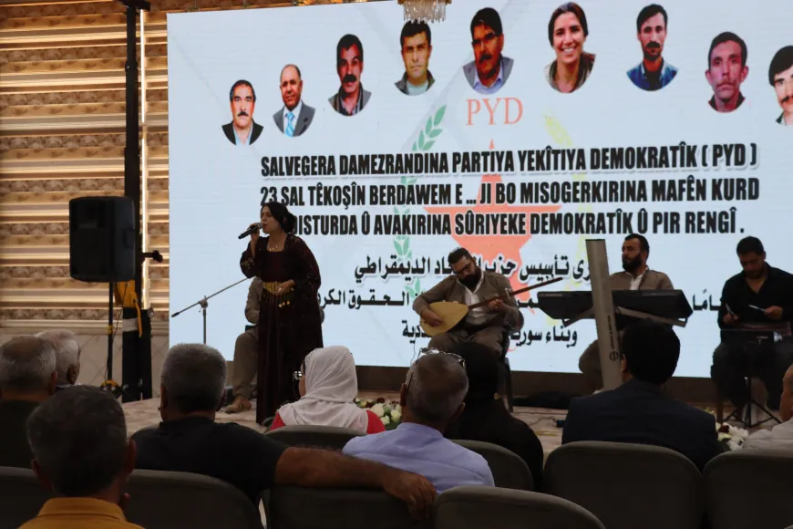 2 events held in Hasakah, Qamishlo to mark PYD’s 23rd anniversary