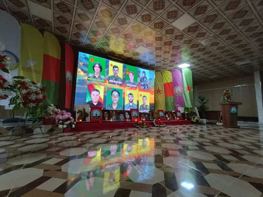 Qamishlo residents commemorate 222 martyrs