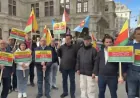 Vienna protest demands constitutional recognition of Kurdish Language