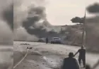 Car explosion on Damascus–Homs Highway