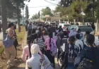 Derik students protest for right to Kurdish-language education