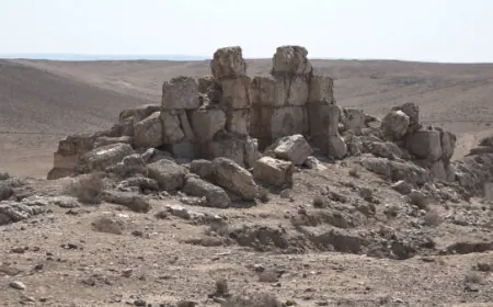 Explosion near Halabiya, Zalabiya archaeological site