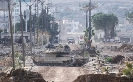 Israeli forces set up temporary checkpoint in Damascus countryside