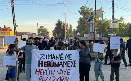 Derbasiyah Youth and Students: Kurdish language is our existence