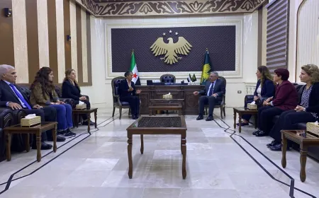 North Kurdistan delegation meets Hasakah governor