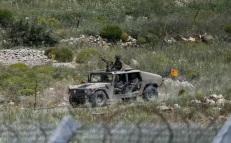 Israeli incursion into western Daraa countryside