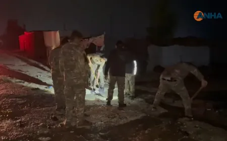 Heavy rains damage displacement camps in Hasakah