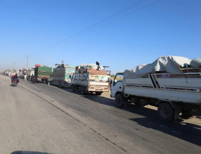 Fourth group of Serêkaniyê IDPs heads home