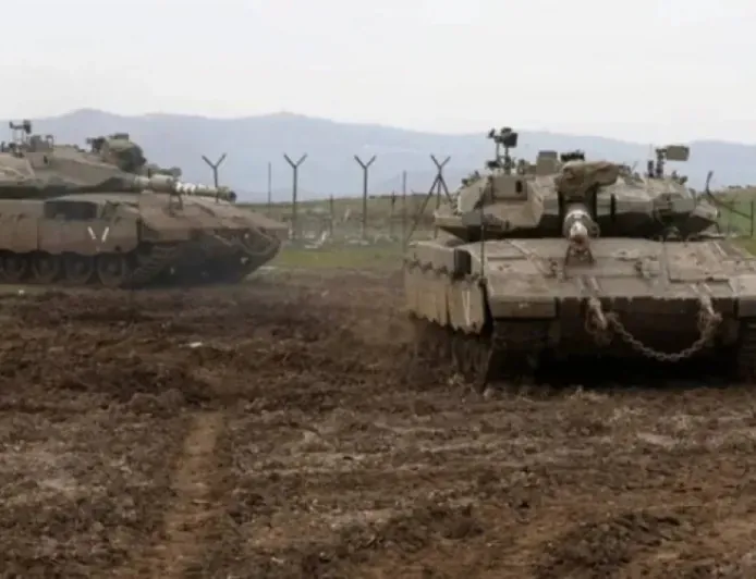 Israeli forces blow up abandoned military barracks in Damascus countryside