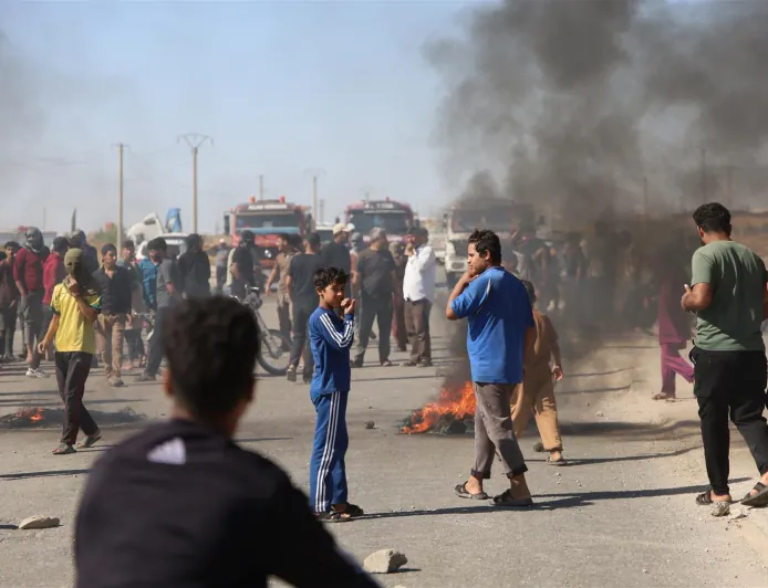 Serê Kaniyê displaced demand return to their homes