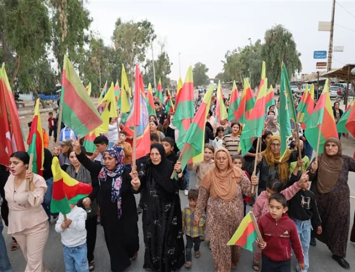 Tell Tamer residents condemn brutal assault against Girê Spî IDPs