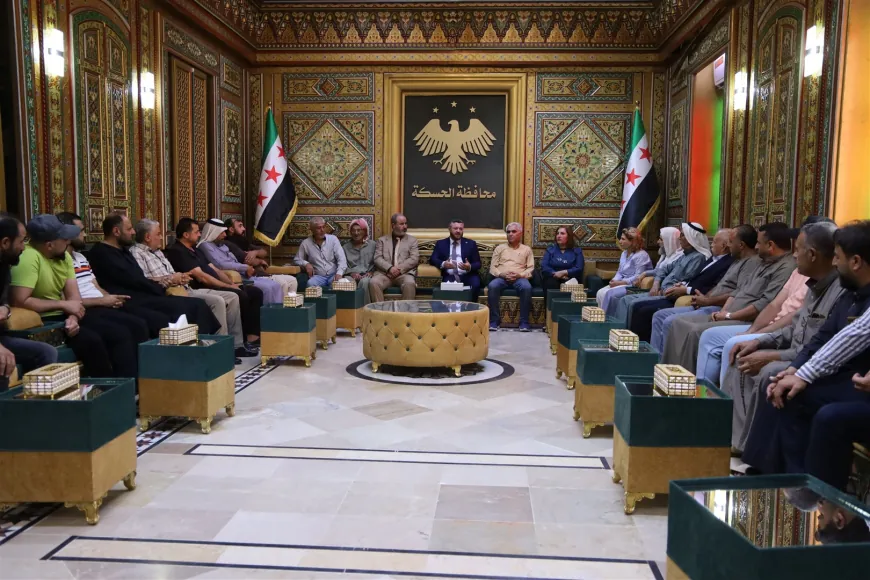 Hasakah meeting discusses delayed payments to farmers