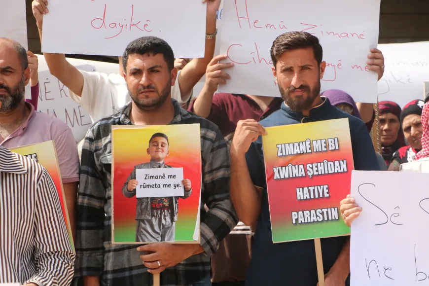 Protests in Tel Tamr, Darbasiyah reject limits on Kurdish education