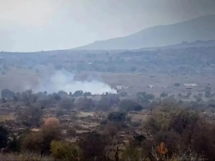 Four shells land in Yarmouk Basin area in western Daraa countryside
