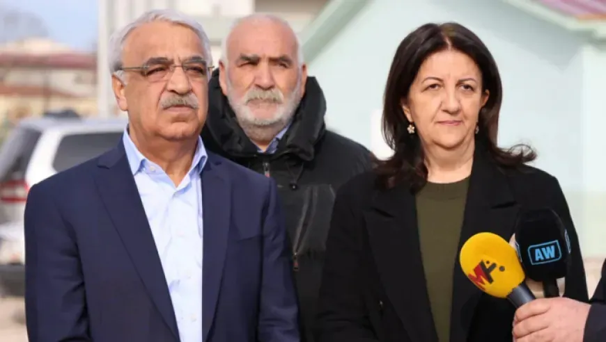 DEM Party delegation meets Turkish Vice President Cevdet Yılmaz