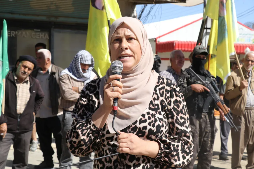 Protests in Jazira condemn international conspiracy against Leader, demand his freedom, Kurdish rights