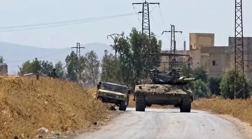 Escalation of Israel in Quneitra Countryside