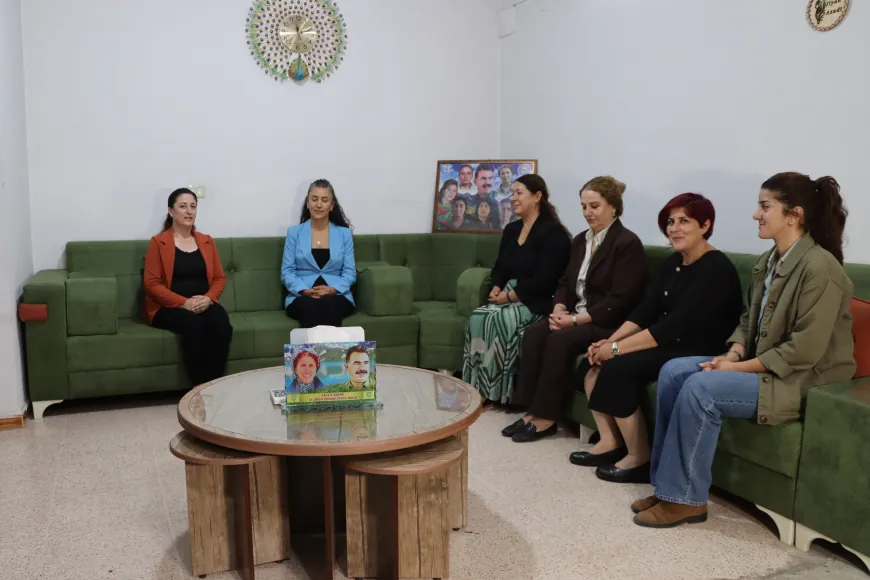 North Kurdistan delegation visits women’s organizations in Qamishlo
