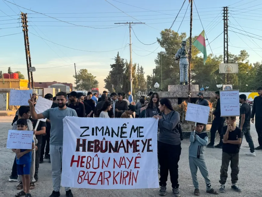 Derbasiyah Youth and Students: Kurdish language is our existence