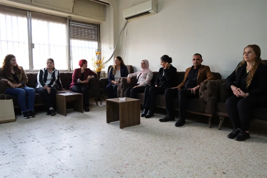 Bakur Kurdistan delegation visits Institutions and YPJ in Hasakah
