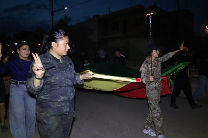 Tel Tamr, Zerkan youth demand constitutional recognition of Kurdish language 