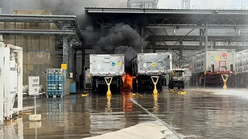 Explosion at plant in South Israel injures 3 people
