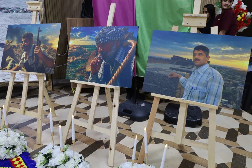 Qamishlo commemorates October 19 martyrs at Osman Oso’s tomb