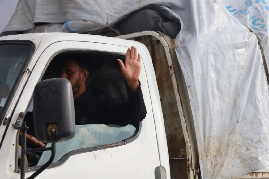 Around 640 families from Newroz and Washokani camps depart for their homes
